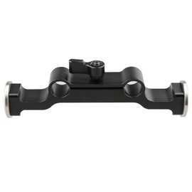 CAMVATE 15 Rod Clamp with Rosette Standard Accessory(M6,31.8mm) for Camera Rig Support Railblock Systems (Black) - 1466
