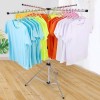 Luckincolt Collapsible Clothes Rack Foldable Portable Space Saving Clothes Drying