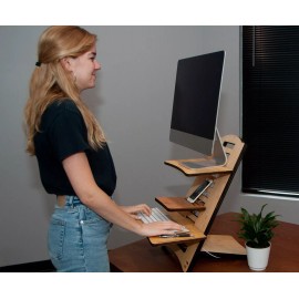 UNHO Adjustable standing laptop desk stand, Made in USA