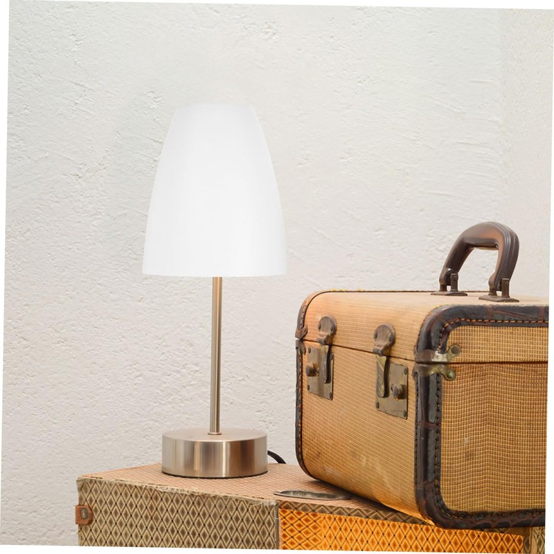 GRIRIW 3pcs Decorative Table Lamp Shade Plastic Lamp Cover Replacement