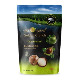 The Original Golden Crunch Macadamias Dry Roasted 225g