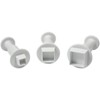 PME MS152 Square Plunger Cutters, Small, Medium, Large Sizes, Set