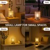 Small Battery operated Lamp with Timer for Bedside/Coffee Table/Book shelf