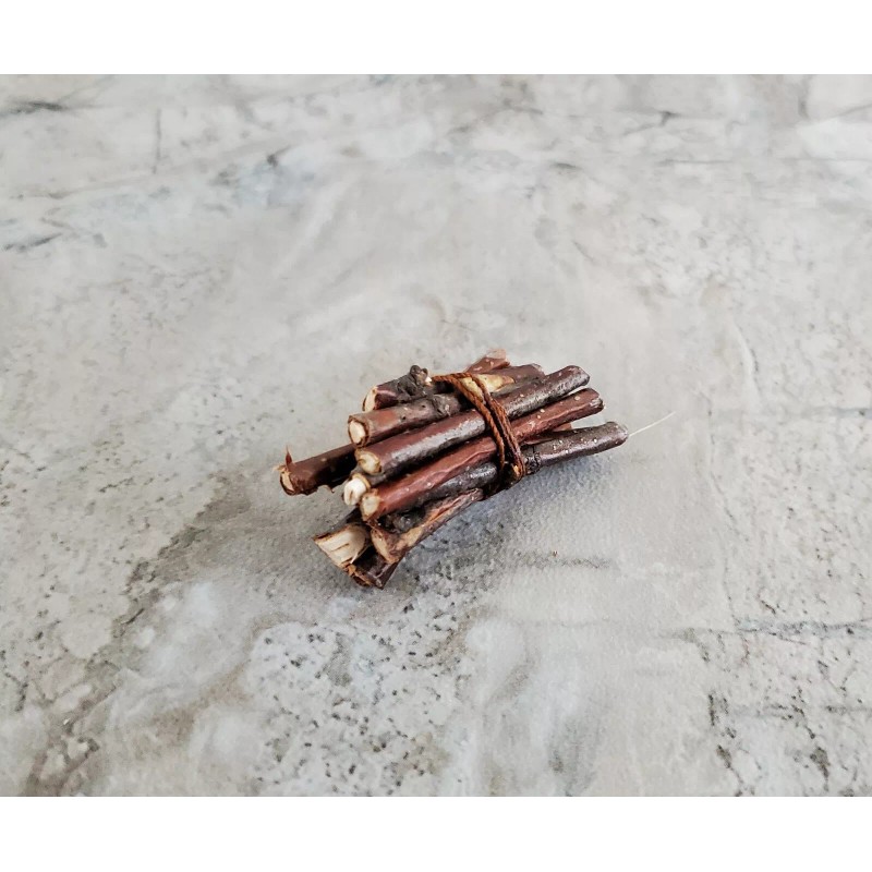 Streets Ahead Dollhouse Small Kindling Bundle Logs for Fireplace Firewood