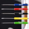 PQY 10pcs Mini Tops And Pocket Clips Pocket Screwdriver Strong
