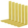 Gold Floating Shelf Bracket 8 Inch, 6 Pack Heavy Duty