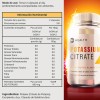 Citrato De Magnesio Y Potasio 500mg 3 Meses/descanso/energía Sin Sabor