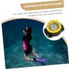 Sosoport Diving Wrist Compass Elastic Band Dive Compass for Outdoor