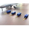 1:400 Model Airport Accessories - 4 Piece "Wide-Body" Pushback TUG