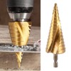 Step Drill Bit High Speed Steel Hole Cutter Tool with