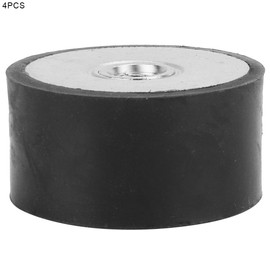 4pcs Female Thread Rubber Mount Anti Vibration Bobbin Isolator Damper (DE40*20 M8)