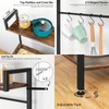 HOOBRO Bakers Rack with Power Outlet, 35.4 Inches Coffee Bar