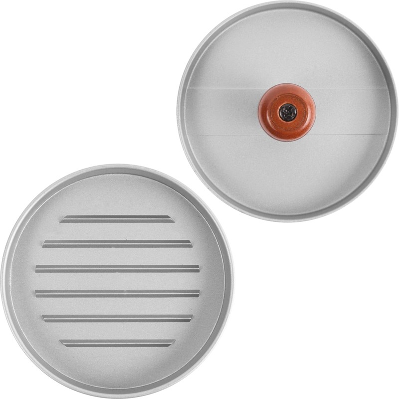 Browin 311412 Aluminium Press for Hamburgers and Veggiebrugers, Hamburger/Burger Press