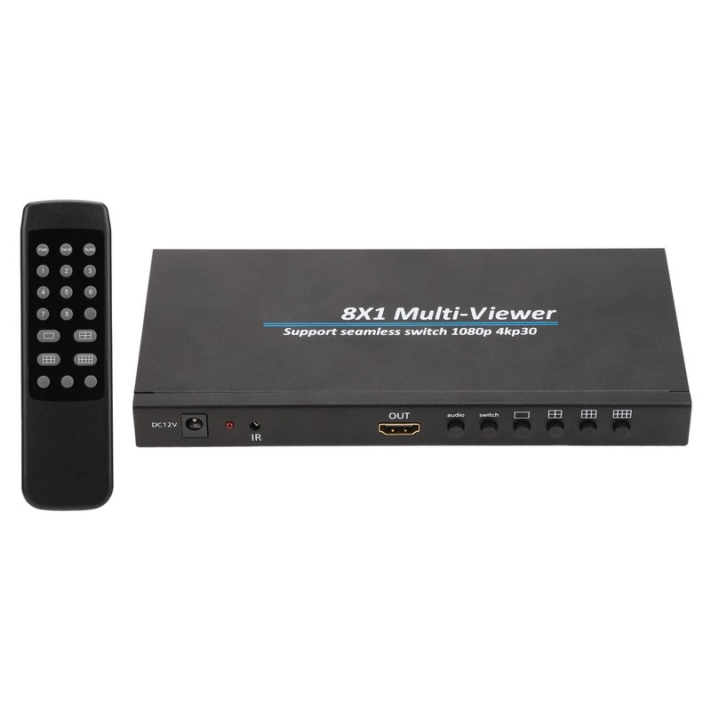 Multi Viewer Screen Divider 8x1 HD Multimedia Interface Screen Spliter