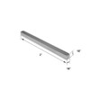 Gordon Glass® Neodymium Magnet for Swing Shower Doors, 1/8" x