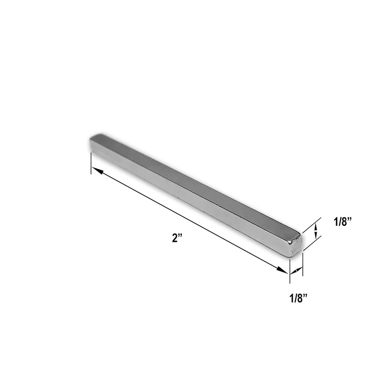 Gordon Glass® Neodymium Magnet for Swing Shower Doors, 1/8" x