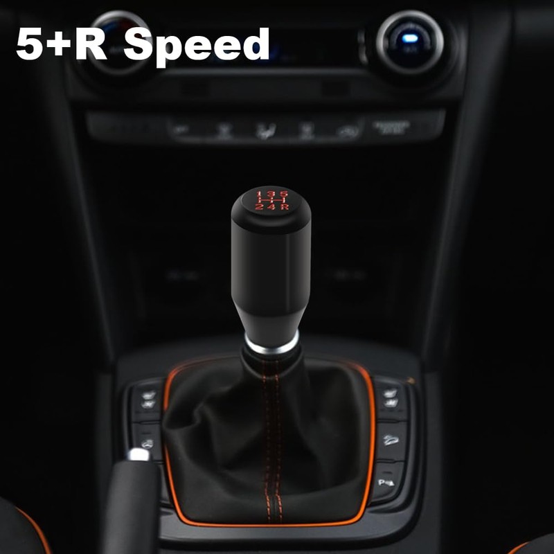 OBEST Universal Gear Knob, 5 Speed Car Gear Lever for