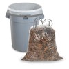 Ultrasac 39 Gallon 1.0 MIL Clear Drawstring Trash Bags -
