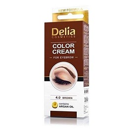 DELIA HENNA COLOR CREAM EYEBROW PROFESSIONAL 4.0 BROWN