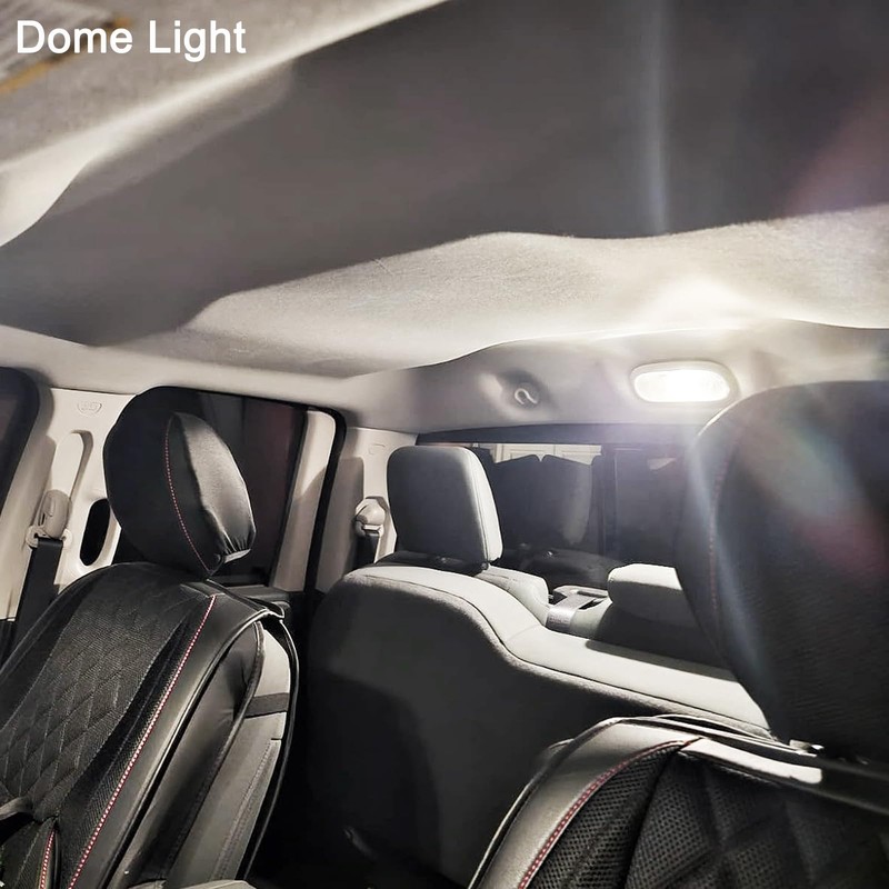 Winetis 6000K Bright White Interior LED Bulbs Kit Package Map