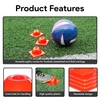 Versatyle Heavy Duty 2in Agility Training Cones for Soccer, Football,