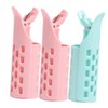 Baluue 3pcs Material Hair Curler Clips for Hair Styling Jumbo