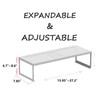 Asiingkel Stackable Expandable Metal Shelf Organizer - Adjustable Wire Storage