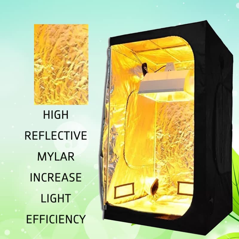 2in1 Grow Tent for Indoor Growing System (60cm x60cm x90cm)