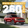 Lockable Roof Rack Cross Bars Compatible with KIA Carnival and