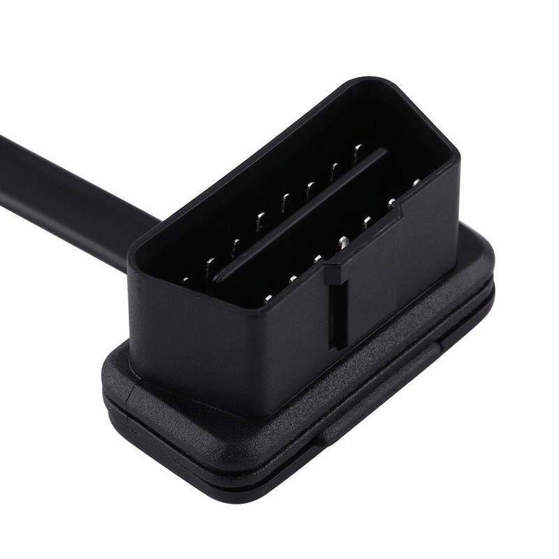 Keenso 16 Pin Stecker auf Buchse OBD2 Kabel, Diagnostic 16