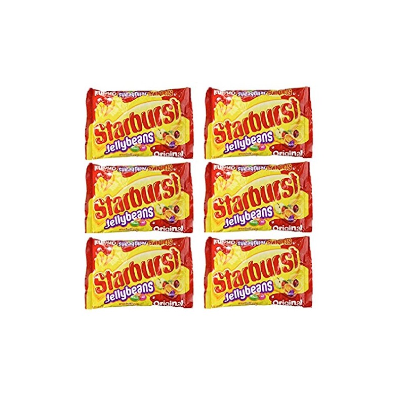 Starburst Original Jelly Bean Bag, 14-Ounce (Pack of 6)