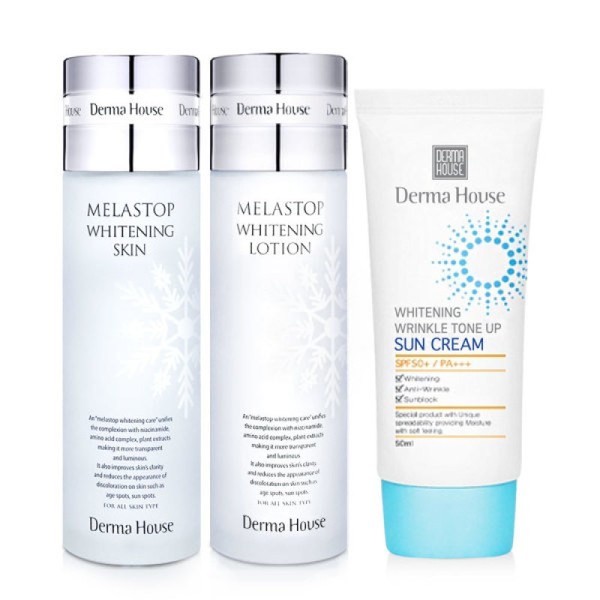 Whitening 3-in-1 (Whitening Skin + Whitening Lotion + Whitening Wrinkle