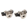 2PCS LED Light Mounting Bracket Steel Rubber Rust Prevention Anti
