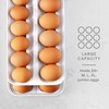 YouCopia RollDown® Egg Dispenser, Rolling Eggs Dispenser and Organizer for