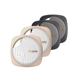 Nutale Focus Key Finder Smart Tracker Anti-Lost Alarm Item Locator Wireless for Key Phone Wallet Pet Bluetooth Tracking Device with Replaceable Battery (2 Black+2 Golden, 4PCS)