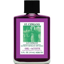(12Pack) Indio Products Spiritual Anointing Oil- ST CIPRIANO 1/2oz