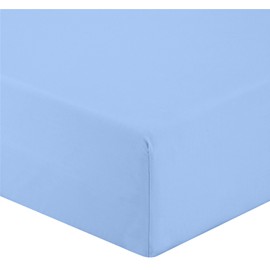 Gabel DiPiù Colore e Benessere Bottom Sheet, Percale 200x125x0.3 cm Alpino