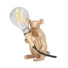 Modern Resin Mouse Lamp E12 Creative Desktop Decoration Animal Lamp