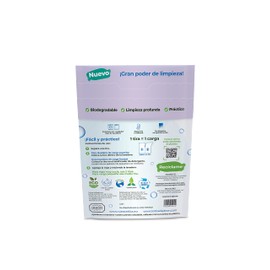 BOTICA DE JABÓN | NEOPURE Detergente Biodegradable en Tiras Aroma Lavanda | 1 sobre con 32 tiras | 1 carga por tira fácil de usar