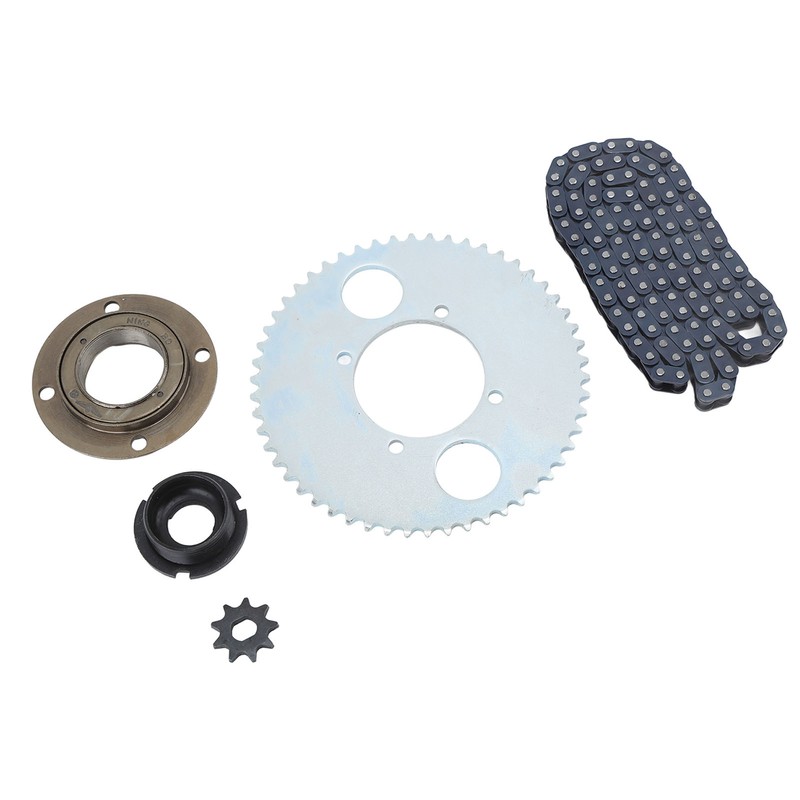 T8F Chain Sprocket Kit Steel 116 Link Drive Chain with