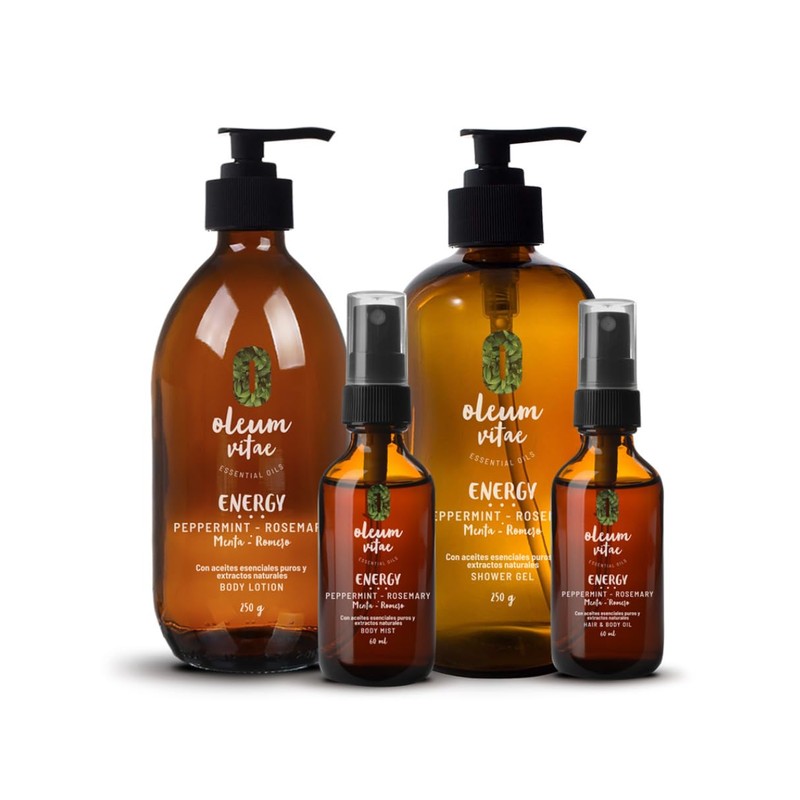 OLEUM VITAE Kit Cuidado de la Piel con Aceites Esencials