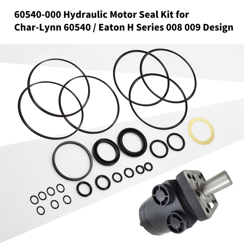 Vanshly,60540-000 Hydraulic Motor Seal Kit for Char-Lynn 60540 / Eaton