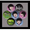 The Beatles Cartoon Set of 7 - 1 Inch Buttons