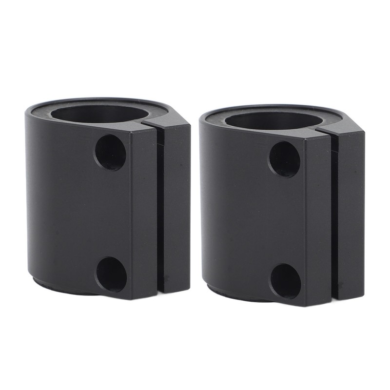 2pcs 1in High Temp Exhaust Clamp Aluminum Butt Joint Exhaust
