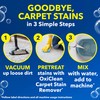 OxiClean Large Carpet Cleaner Liquid Solution for Steam Cleaning Machines,