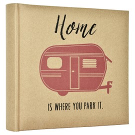 MCS Home is Where You Park It Photo Album, 8.5 x 8.5, Blue