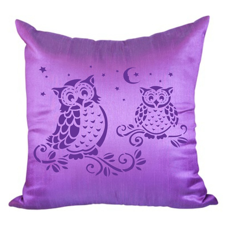 Owl Stencil - 23 x 16.5cm (L) - Reusable Stencil