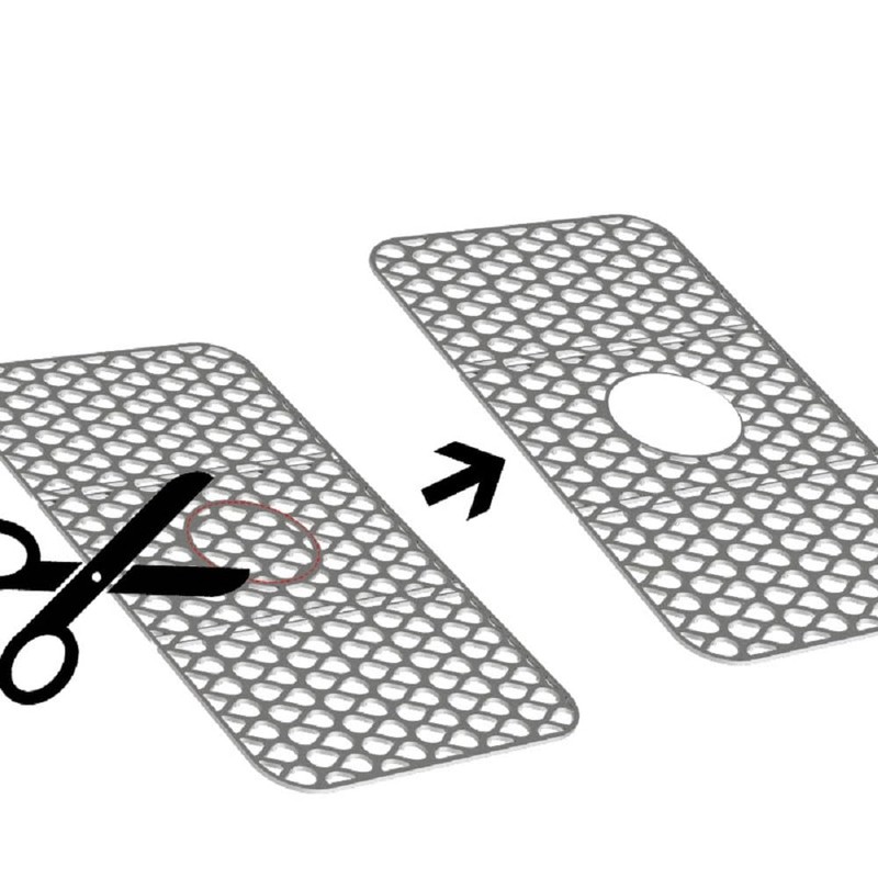 siawadeky シンクマット シリコン 断熱マット 裁断可能 水切りマット 滑り止め 乾燥マット プレートホルダー 傷防止