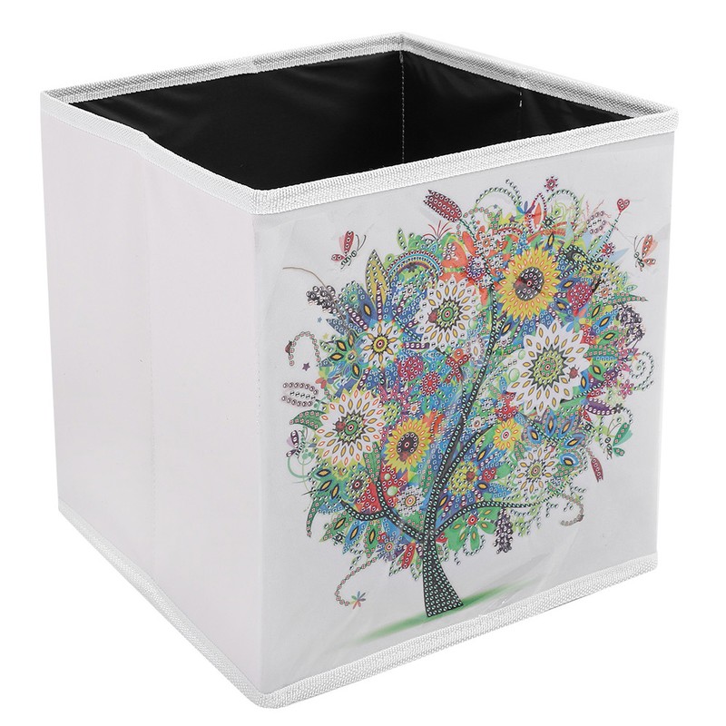 Diamond Painting Tree Storage Box Foldable Resin DIY Painting Kits