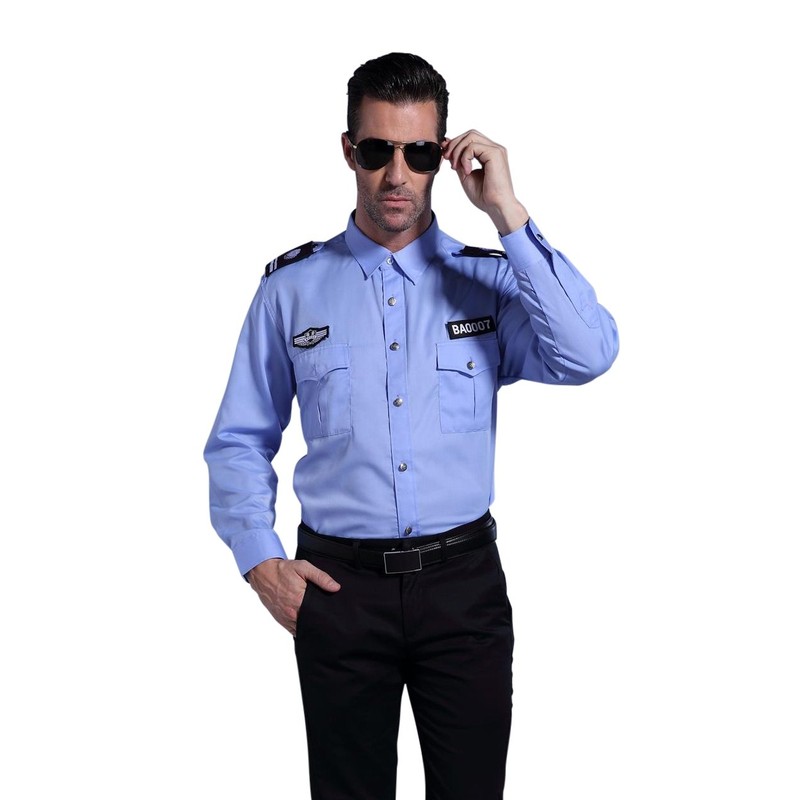 Mudlgada S597 Police Officer Cosplay, Policeman Dandy Police Costume, Men's